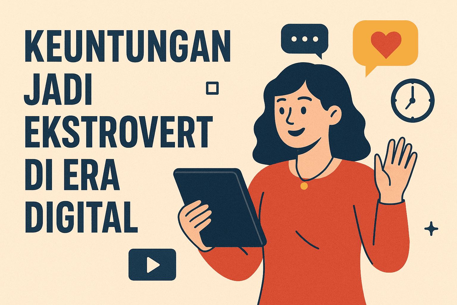 Keuntungan Jadi Ekstrovert di Era Digital